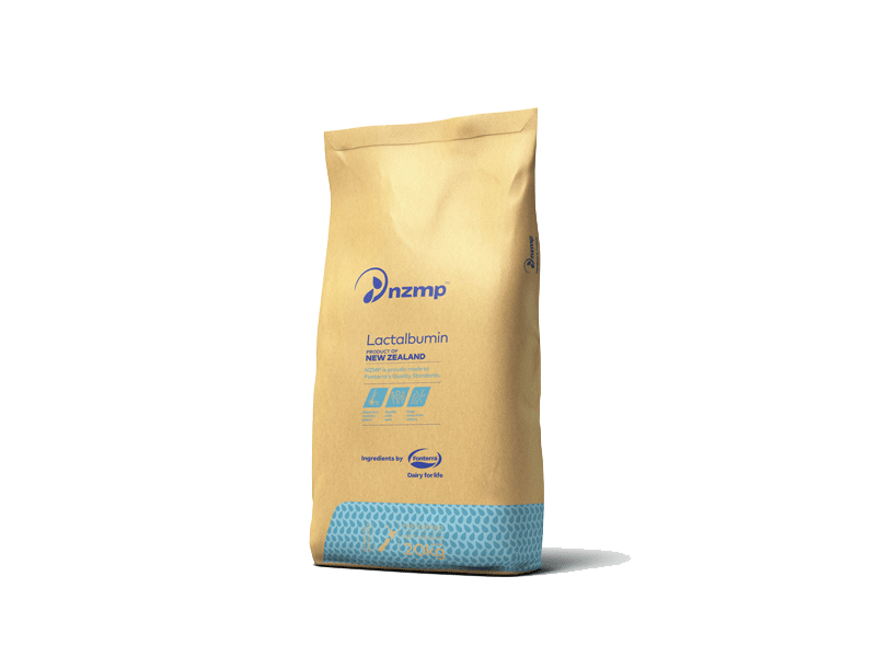 Lactalbumin bag