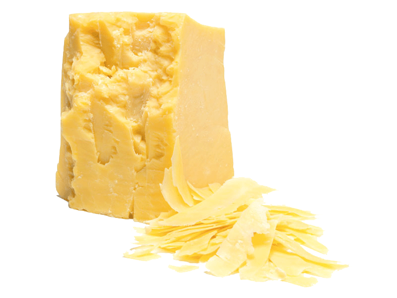 Parmesan shavings