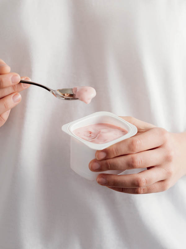 Strawberry yoghurt